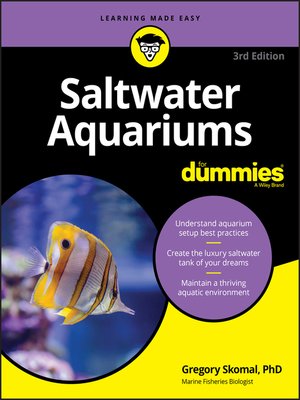 cover image of Saltwater Aquariums For Dummies
